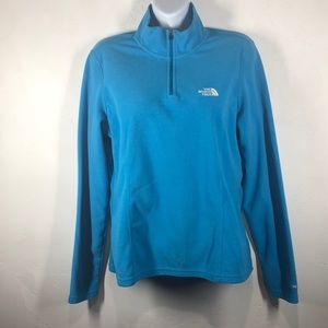 North Face TKA 100 blue fleece size medium